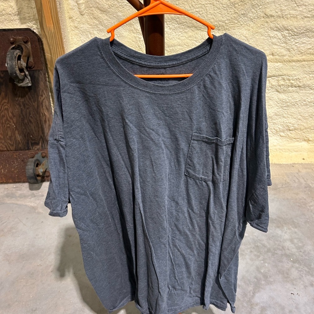Fruit of the Loom Dark Gray Men's Short Sleeve Tee